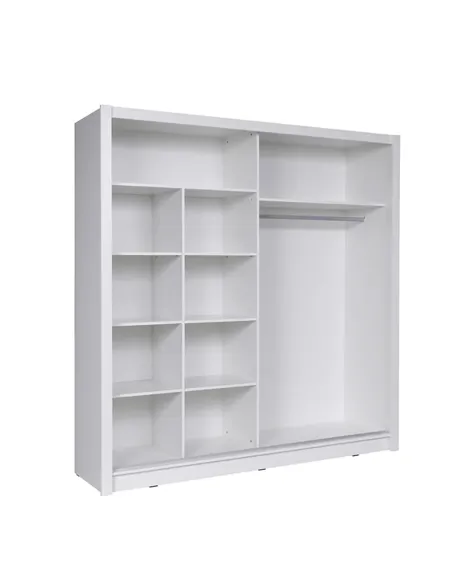 Dulap BIRGAMO TYPE 1 dormitor 205x63x215 cm PAL melaminat | MobilaOK