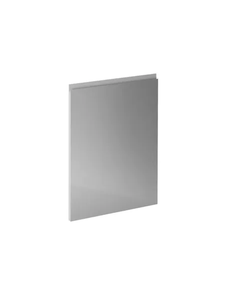 Uşă pentru maşina de spălat vase, alb/gri HG extra lucios, 59,6x57, AURORA | MobilaOK