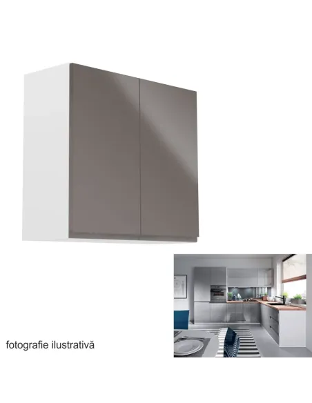 Dulap Superior, AURORA G80, bucătărie/hol, 80x72x32 cm, PAL melaminat/MDF | MobilaOK