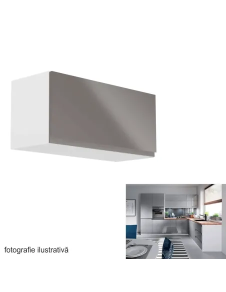 Dulap superior, AURORA G80K, bucătărie, 80x36x32 cm, PAL melaminat/MDF | MobilaOK