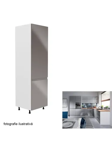 Dulap pentru alimente, AURORA D60R, bucătărie, 60x212x58 cm, PAL melaminat | MobilaOK