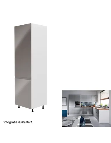 Dulap pentru alimente AURORA D60R, bucătărie, 60x212x58 cm, PAL melaminat | MobilaOK