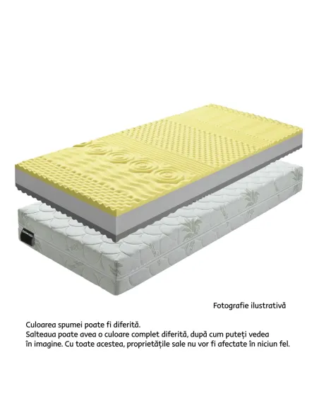 Saltea BE TEMPO VISCO dormitor 140x200 cm spuma cu memorie | MobilaOK