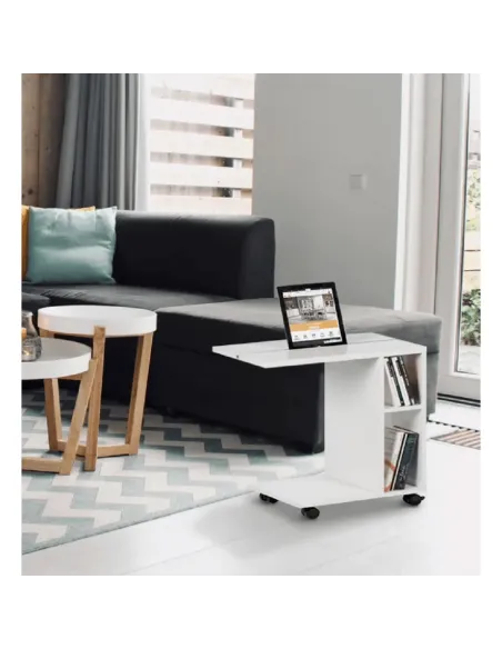 Măsuță auxiliară NIDEN living 40x50x24 cm PAL înfoliat | MobilaOK