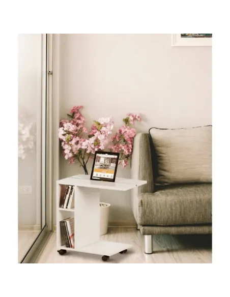 Măsuță auxiliară NIDEN living 40x50x24 cm PAL înfoliat | MobilaOK