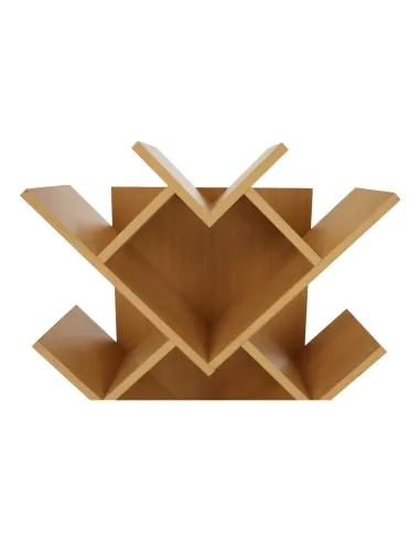 Etajeră, VEVEY, living/dormitor/birou, 59x150x21.6 cm, PAL melaminat pin | MobilaOK