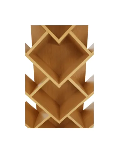 Etajeră, VEVEY, living/dormitor/birou, 59x150x21.6 cm, PAL melaminat pin | MobilaOK