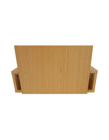 Etajeră, VEVEY, living/dormitor/birou, 59x150x21.6 cm, PAL melaminat pin | MobilaOK