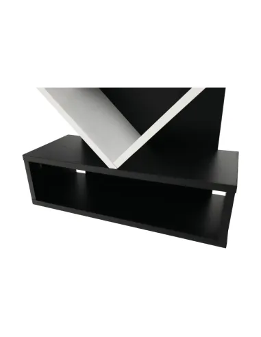 Etajeră VEVEY, living/dormitor/birou, 59x150x21.6 cm, PAL melaminat | MobilaOK