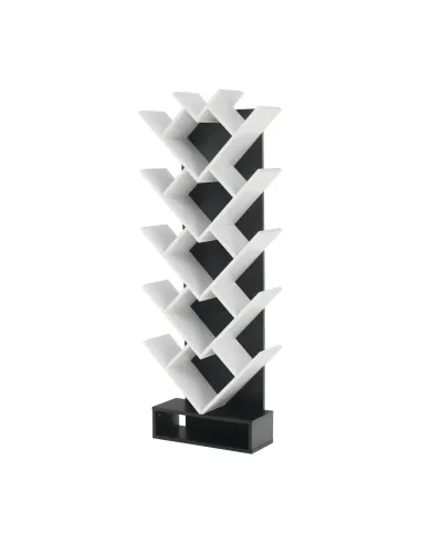 Etajeră VEVEY, living/dormitor/birou, 59x150x21.6 cm, PAL melaminat | MobilaOK