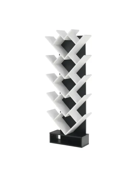 Etajeră VEVEY, living/dormitor/birou, 59x150x21.6 cm, PAL melaminat | MobilaOK