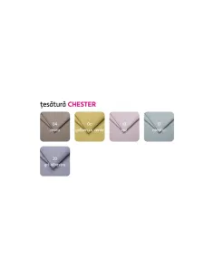 Taburet BROKEN, living, 76x41x63 cm, textil Chester/lemn | MobilaOK 2
