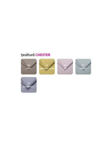 Taburet BROKEN, living, 76x41x63 cm, textil Chester/lemn | MobilaOK