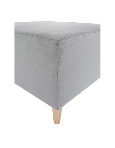 Taburet BROKEN, living, 76x41x63 cm, textil Chester/lemn | MobilaOK