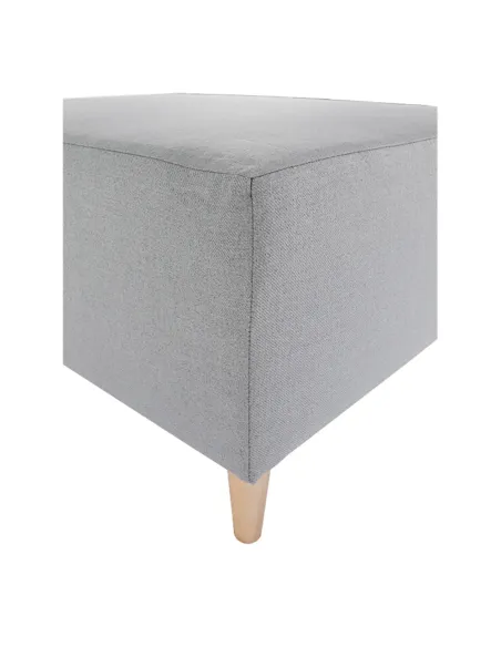 Taburet BROKEN, living, 76x41x63 cm, textil Chester/lemn | MobilaOK