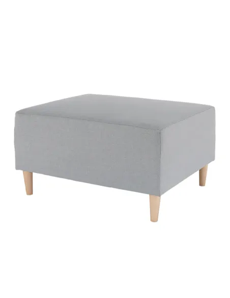 Taburet BROKEN, living, 76x41x63 cm, textil Chester/lemn | MobilaOK