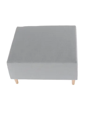 Taburet BROKEN, living, 76x41x63 cm, textil Chester/lemn | MobilaOK