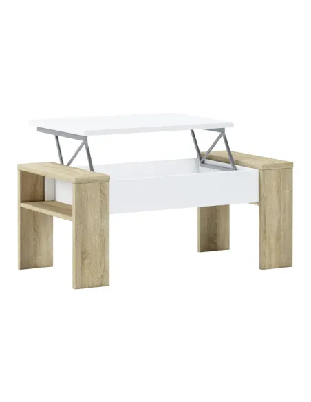 Măsuță de cafea PULA, living, 98x50x43/54 cm, PAL melaminat | MobilaOK