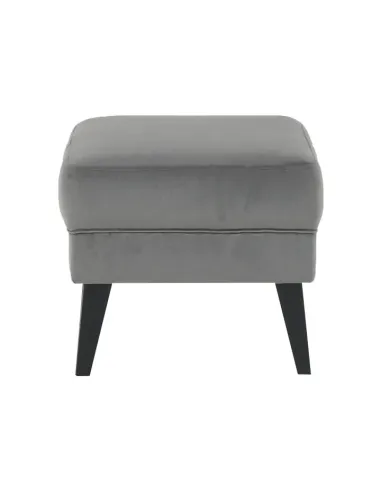 Taburet RODEZA pentru bucătărie/hol, 50x43x50 cm, textil/lemn | MobilaOK