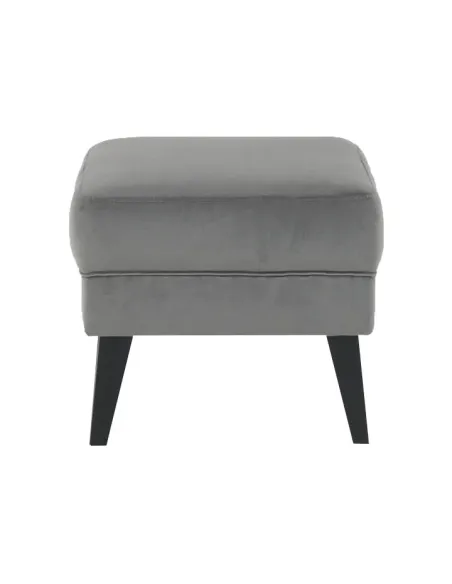 Taburet RODEZA pentru bucătărie/hol, 50x43x50 cm, textil/lemn | MobilaOK