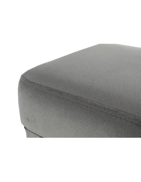 Taburet RODEZA pentru bucătărie/hol, 50x43x50 cm, textil/lemn | MobilaOK