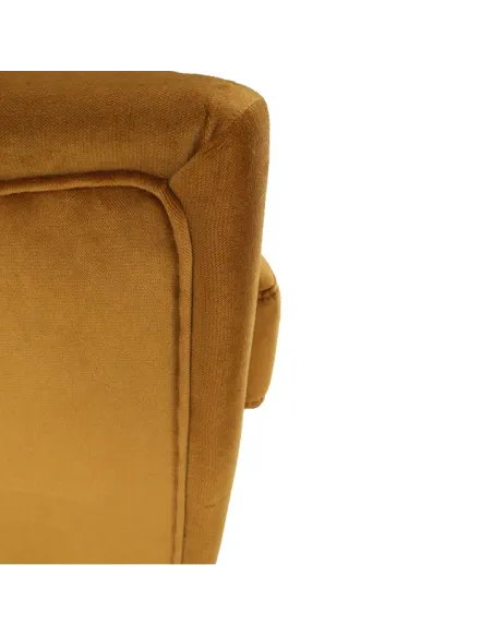 Fotoliu RODEZA, Living/Birou, 80x104x84 cm, Textil si Lemn | MobilaOK