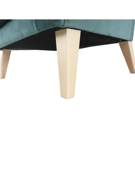 Fotoliu RODEZA, living/dormitor/birou, 80x104x84 cm, Textil + Lemn | MobilaOK