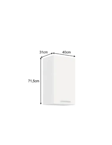 Dulap Superior, SPLIT 40 G-72 F, bucătărie, 40x71.5x31 cm, PAL melaminat | MobilaOK