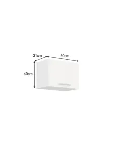 Dulap Superior, SPLIT 50 OK-40, bucătărie, 50x40x31 cm, PAL melaminat | MobilaOK 2