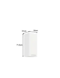 Dulap Superior, SPLIT 30 G-72 1F, bucătărie, 30x71.5x31 cm, PAL melaminat | MobilaOK 2