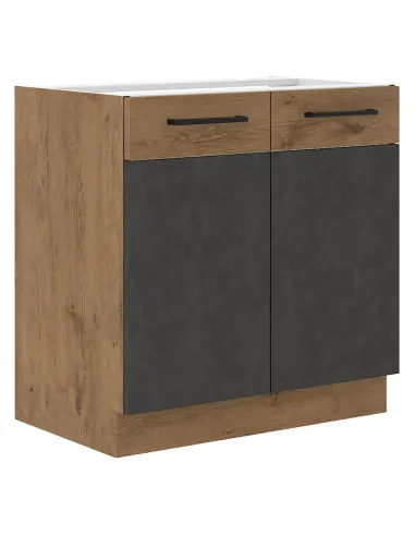 Dulap inferior VEGA, bucătărie, 80x82x52 cm, PAL melaminat | MobilaOK