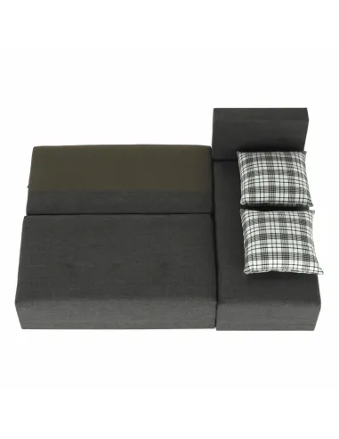 Colțar MEXX, living, 203x140x75 cm, textil Inari, spumă | MobilaOK
