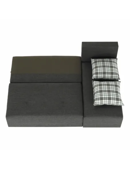 Colțar MEXX, living, 203x140x75 cm, textil Inari, spumă | MobilaOK