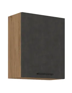 Dulap superior, stejar lancelot/gri mat, VEGA 60 G-72 1F | MobilaOK