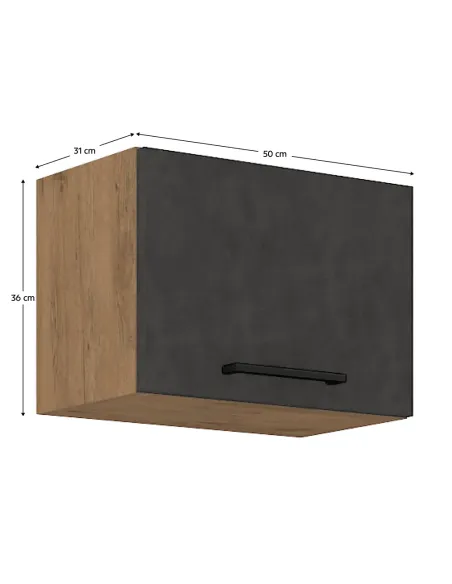 Dulap superior, VEGA 50, bucatarie, 50x36x31 cm, PAL melaminat | MobilaOK