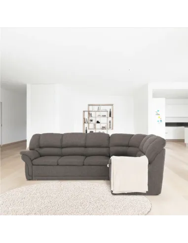 Colțar, AMELIA, living/dormitor, 270x220x93 cm, textil | MobilaOK