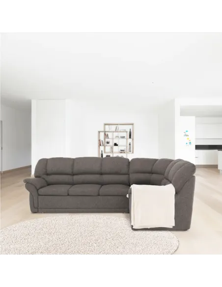Colțar, AMELIA, living/dormitor, 270x220x93 cm, textil | MobilaOK
