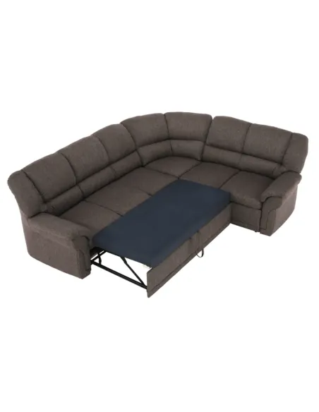 Colțar, AMELIA, living/dormitor, 270x220x93 cm, textil | MobilaOK