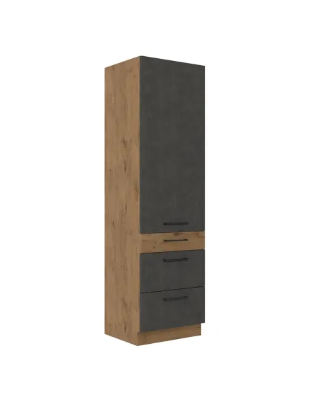 Dulap VEGA, hol/debara, 60x210x57 cm, PAL melaminat | MobilaOK