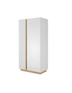 Dulap CITY, dormitor/hol, 96.5x193.5x54 cm, PAL melaminat | MobilaOK