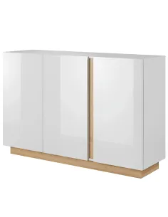 Comodă CITY 138 living/dormitor 138.2x90.5x40 cm PAL melaminat | MobilaOK