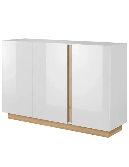Comodă CITY 138 living/dormitor 138.2x90.5x40 cm PAL melaminat | MobilaOK