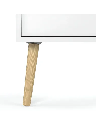 Comodă OSLO 75456 pentru dormitor/hol, 98.7x39.1x100.9 cm, PAL melaminat | MobilaOK