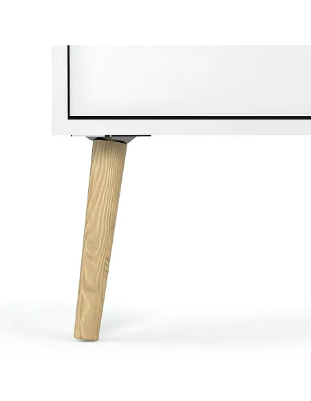 Comodă OSLO 75456 pentru dormitor/hol, 98.7x39.1x100.9 cm, PAL melaminat | MobilaOK