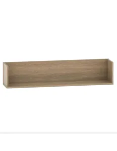 Raft de perete, TEMPO ASISTENT NEW, living/dormitor/birou, 120 x 25 x 25 cm, PAL melaminat | MobilaOK