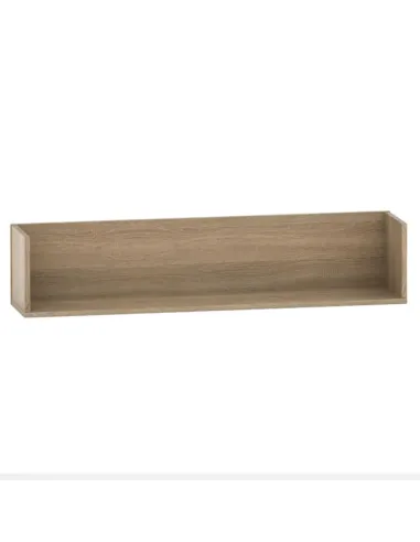 Raft de perete, TEMPO ASISTENT NEW, living/dormitor/birou, 120 x 25 x 25 cm, PAL melaminat | MobilaOK
