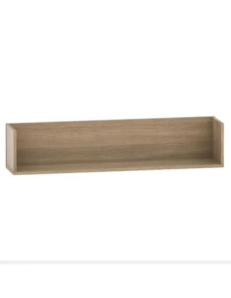 Raft de perete, TEMPO ASISTENT NEW, living/dormitor/birou, 120 x 25 x 25 cm, PAL melaminat | MobilaOK