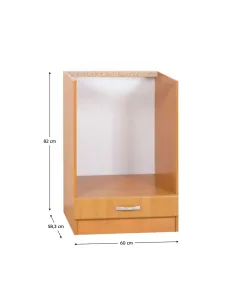 Dulap bucătărie, LORA MDF NEW KLASIK S60KU, bucătărie, 60x58.3x82 cm, PAL melaminat și MDF | MobilaOK 2