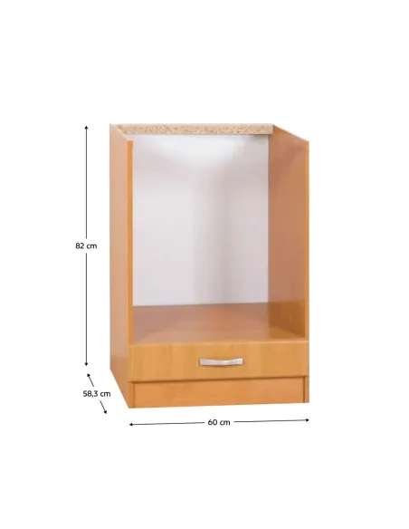 Dulap bucătărie, LORA MDF NEW KLASIK S60KU, bucătărie, 60x58.3x82 cm, PAL melaminat și MDF | MobilaOK