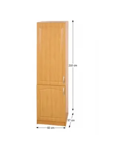 Dulap alimentare, LORA, bucătărie, 60x57x210 cm, PAL melaminat/MDF | MobilaOK 2